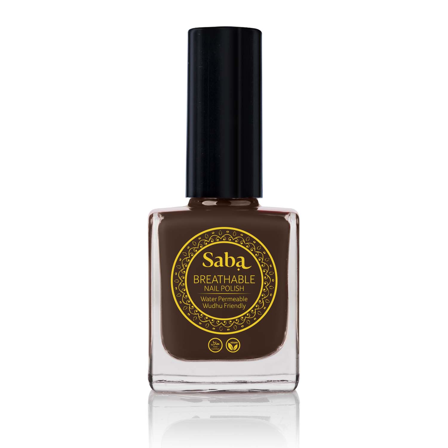 Saba Breathable Nail Polish - Dark Chocolate