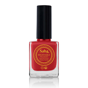 Saba Breathable Nail Polish - Dark Red Fantasy