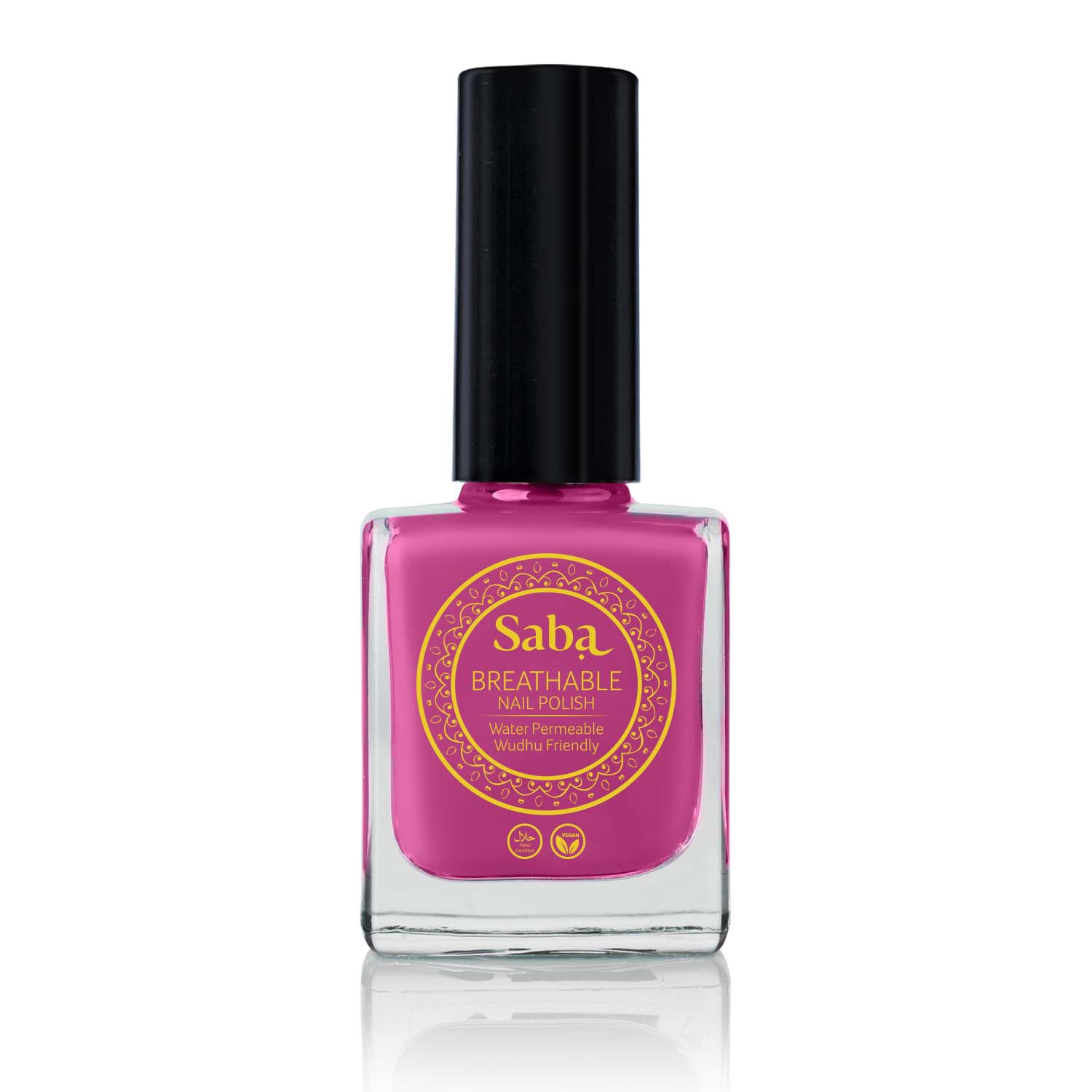 Saba Breathable Nail Polish - Mulberry Pink