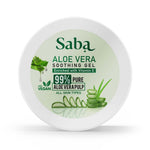 Saba Pure Aloe Vera Gel- For Sun Burn, After Sun, Natural Moisturization, Acne control, Nourishment of skin