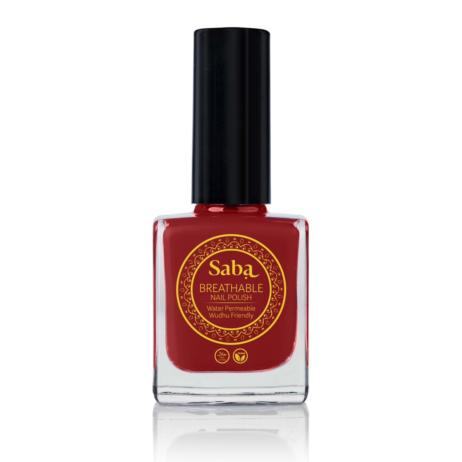 Saba Breathable Nail Polish - Red Rouge