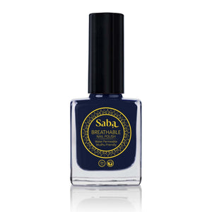 Saba Breathable Nail Polish - Russian Blue