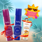 Saba Afrin & Saba Ambition Combo with Saba Daily Moisturizing Turmeric and Almond Soap Free Facewash Free