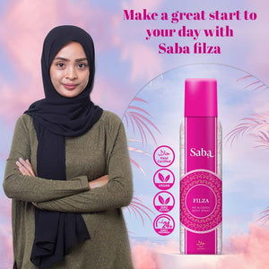 Saba  Filza Halal & Vegan Perfumed Body Spray Deodorant